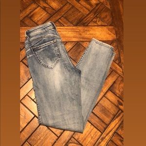 refuge skinny jeans size 6 mid rise